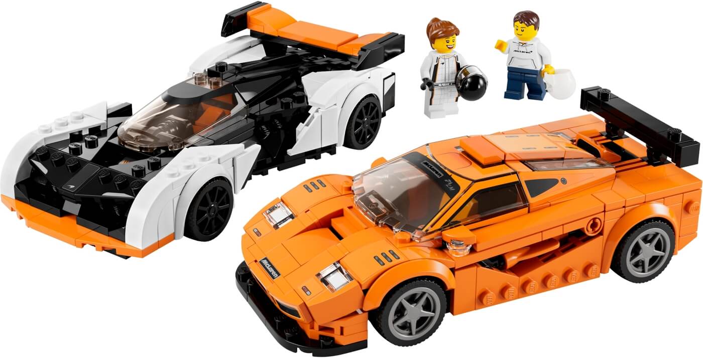McLaren Solus GT y McLaren F1 LM ( Lego 76918 ) imagen a