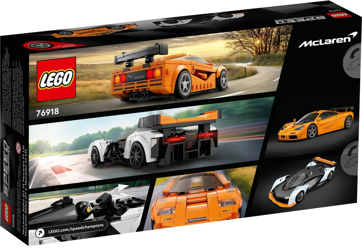 McLaren Solus GT y McLaren F1 LM ( Lego 76918 ) imagen g