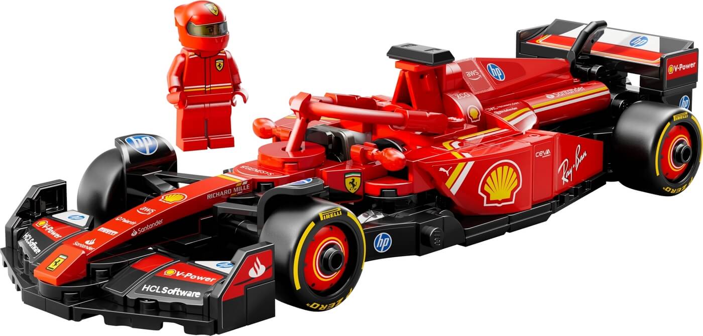 Formula 1 Ferrari SF-24 F1 ( Lego 77242 ) imagen a