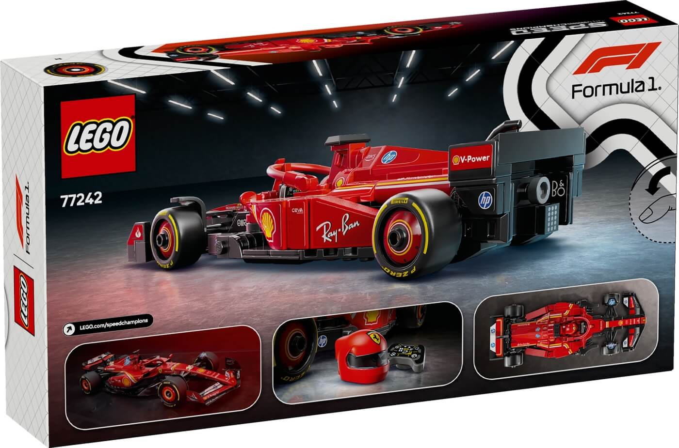 Formula 1 Ferrari SF-24 F1 ( Lego 77242 ) imagen f