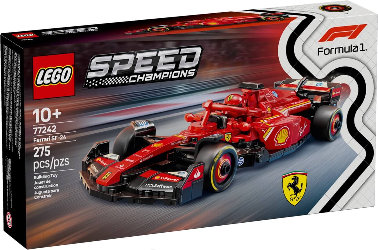 Formula 1 Ferrari SF-24 F1 ( Lego 77242 ) imagen g