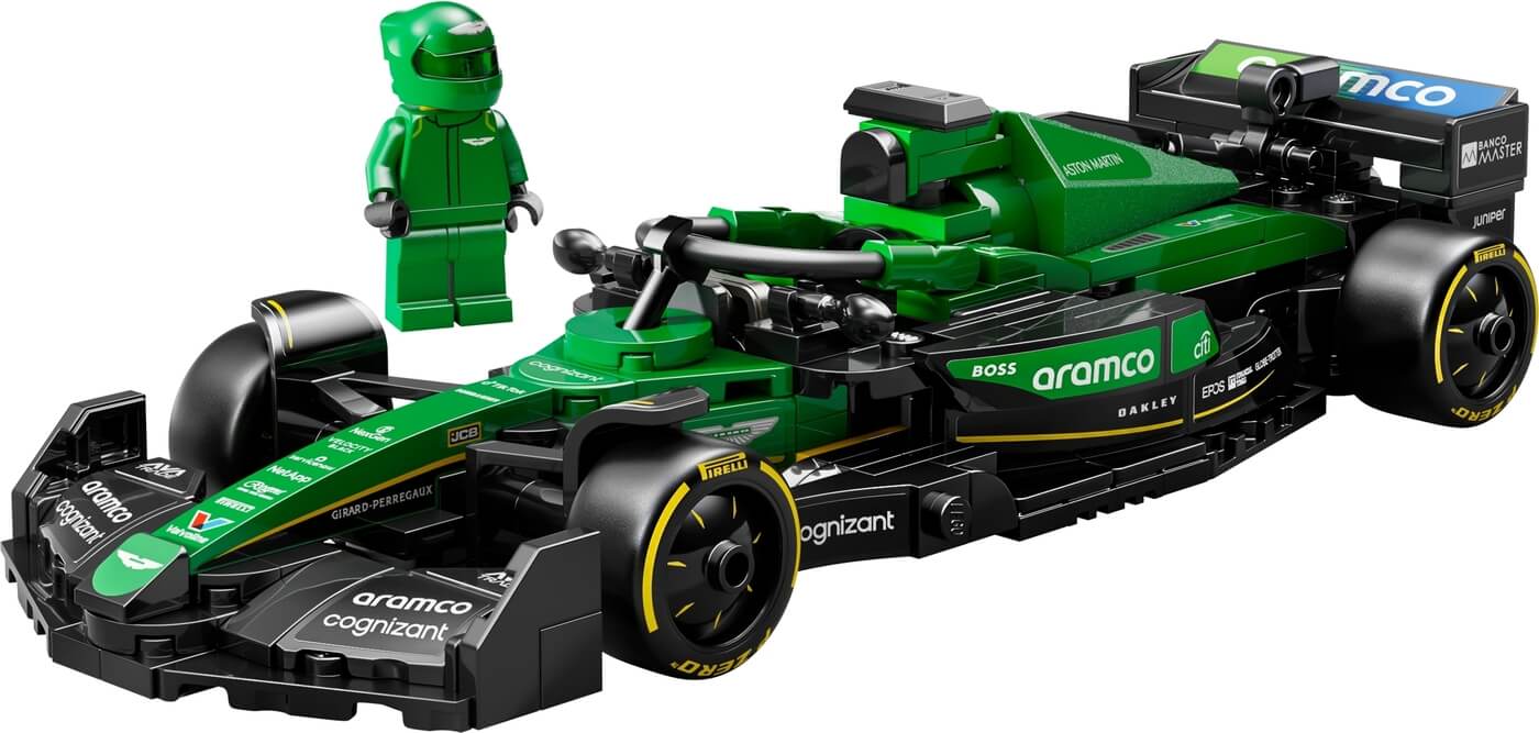 Formula 1 Aston Martin Aramco F1 AMR24 ( Lego 77245 ) imagen a