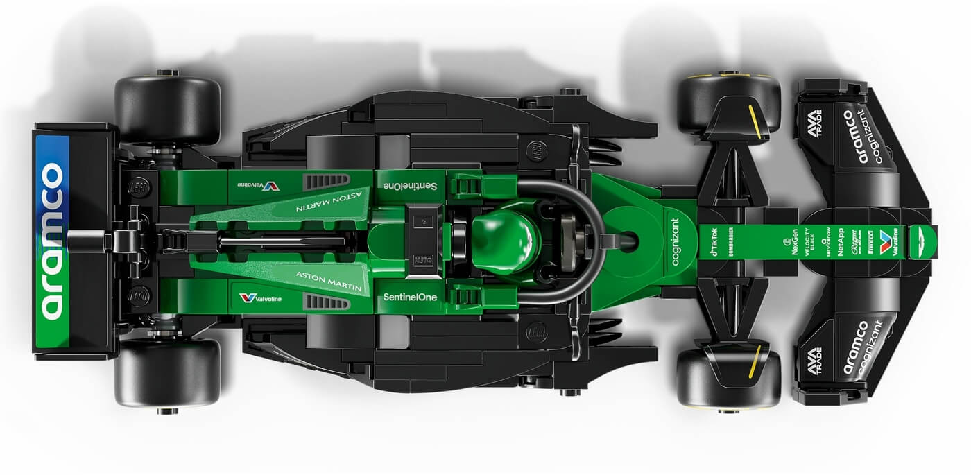 Formula 1 Aston Martin Aramco F1 AMR24 ( Lego 77245 ) imagen c