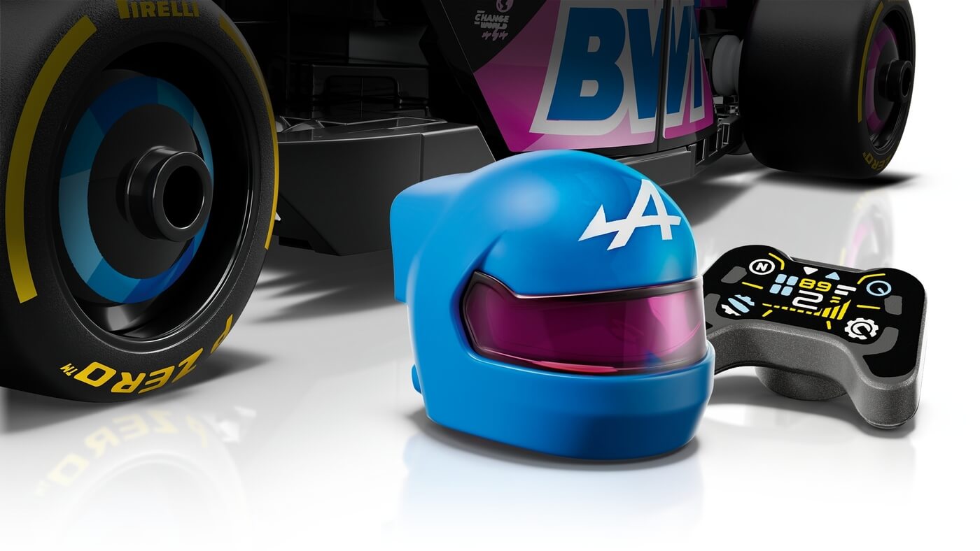 Formula 1 BWT Alpine F1 Team A524 ( Lego 77248 ) imagen e