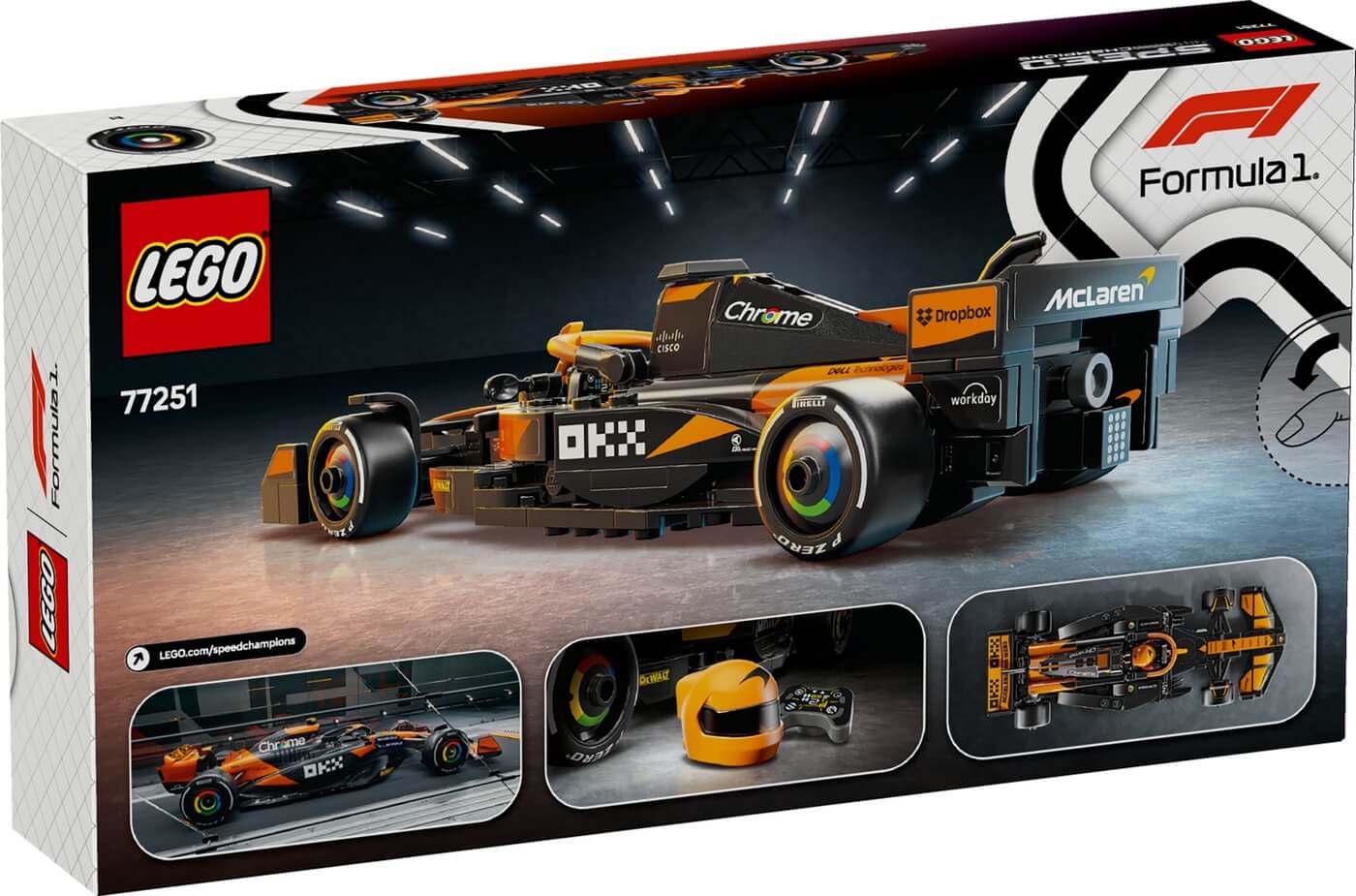 Formula 1 McLaren F1 Team MCL38 ( Lego 77251 ) imagen f