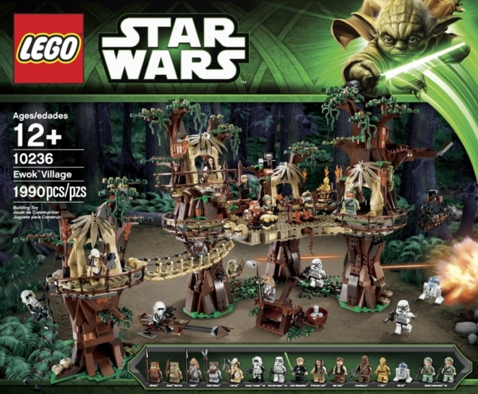 Poblado Ewok ( Lego 10236 ) imagen e
