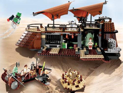 El Carguero de Jabba ( Lego 6210 ) imagen a