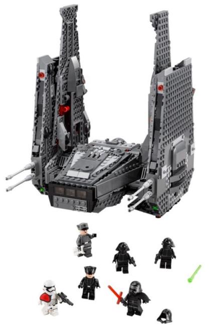 Nave de Combate de Kylo Ren ( Lego 75104 ) imagen a