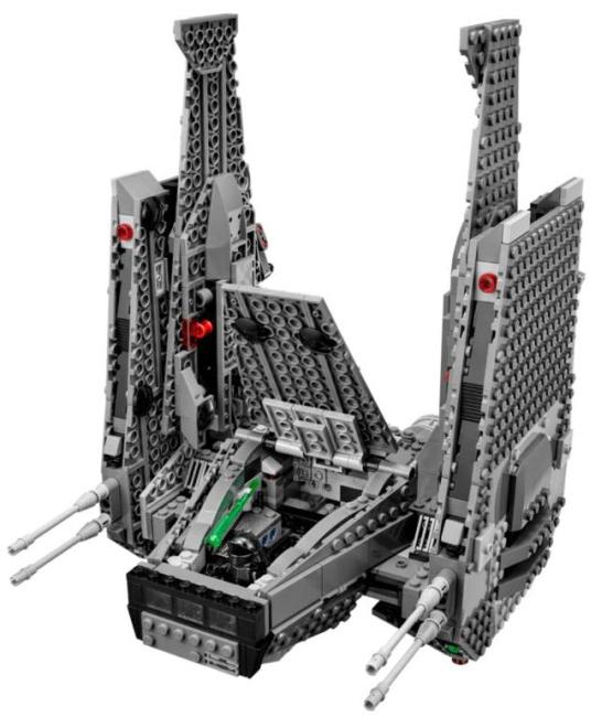 Nave de Combate de Kylo Ren ( Lego 75104 ) imagen b