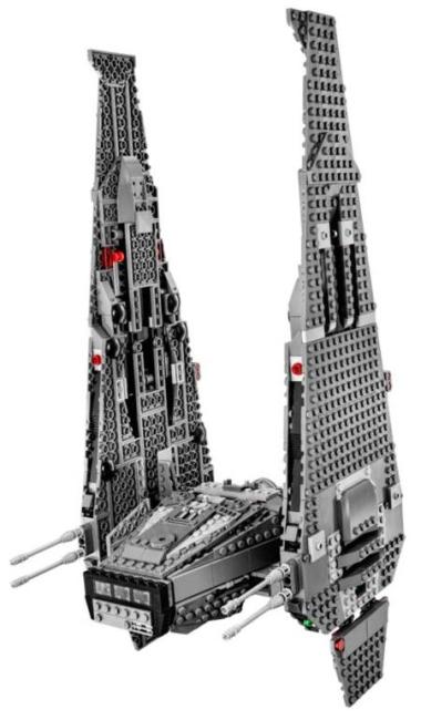 Nave de Combate de Kylo Ren ( Lego 75104 ) imagen c