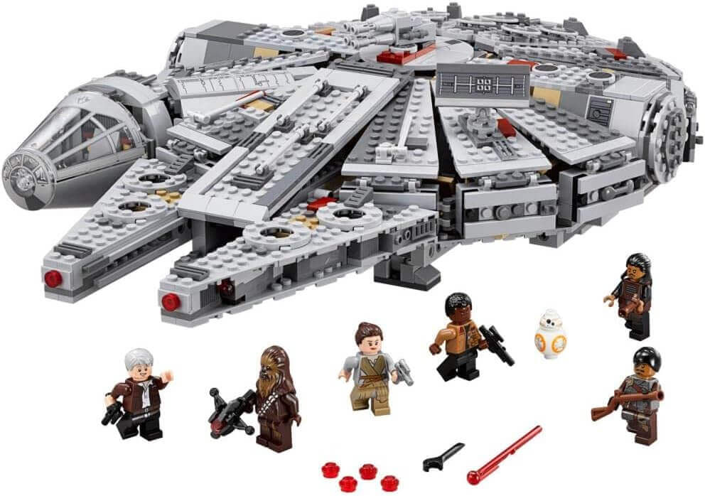 Millennium Falcon II ( Lego 75105 ) imagen a