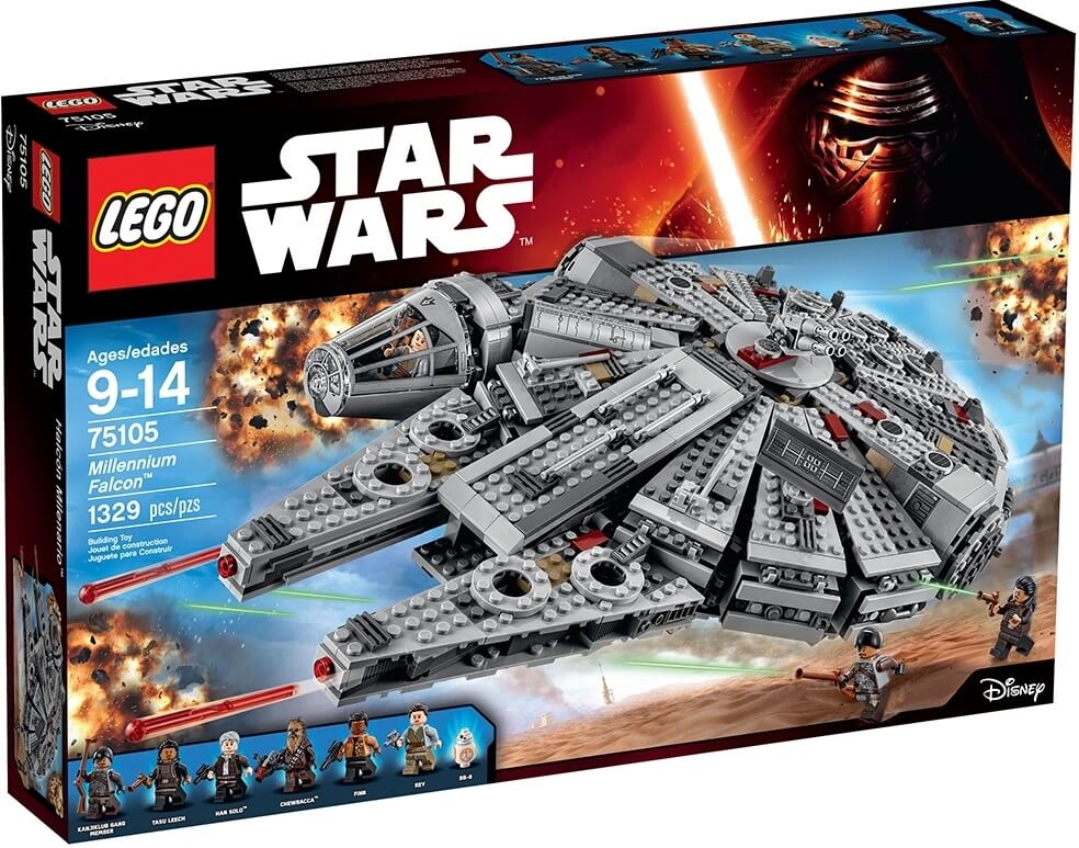 Millennium Falcon II ( Lego 75105 ) imagen f