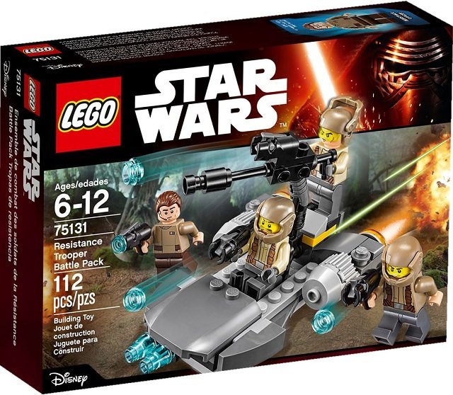 Pack de combate de la Resistencia ( Lego 75131 ) imagen c