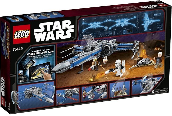 Resistance X-Wing Fighter ( Lego 75149 ) imagen e