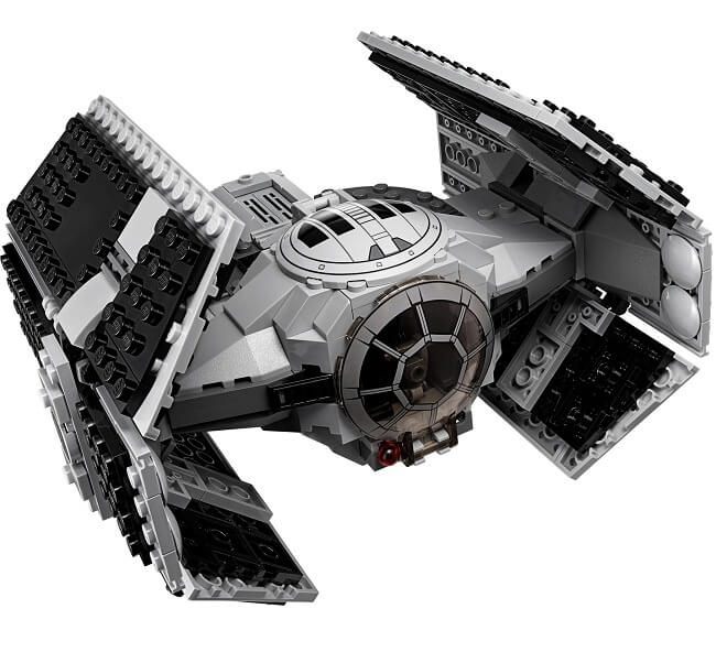 TIE Advanced de Vader vs. A-Wing Starfighter ( Lego 75150 ) imagen b