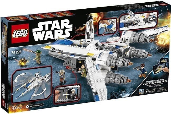 Rebel U-Wing Fighter ( Lego 75155 ) imagen e