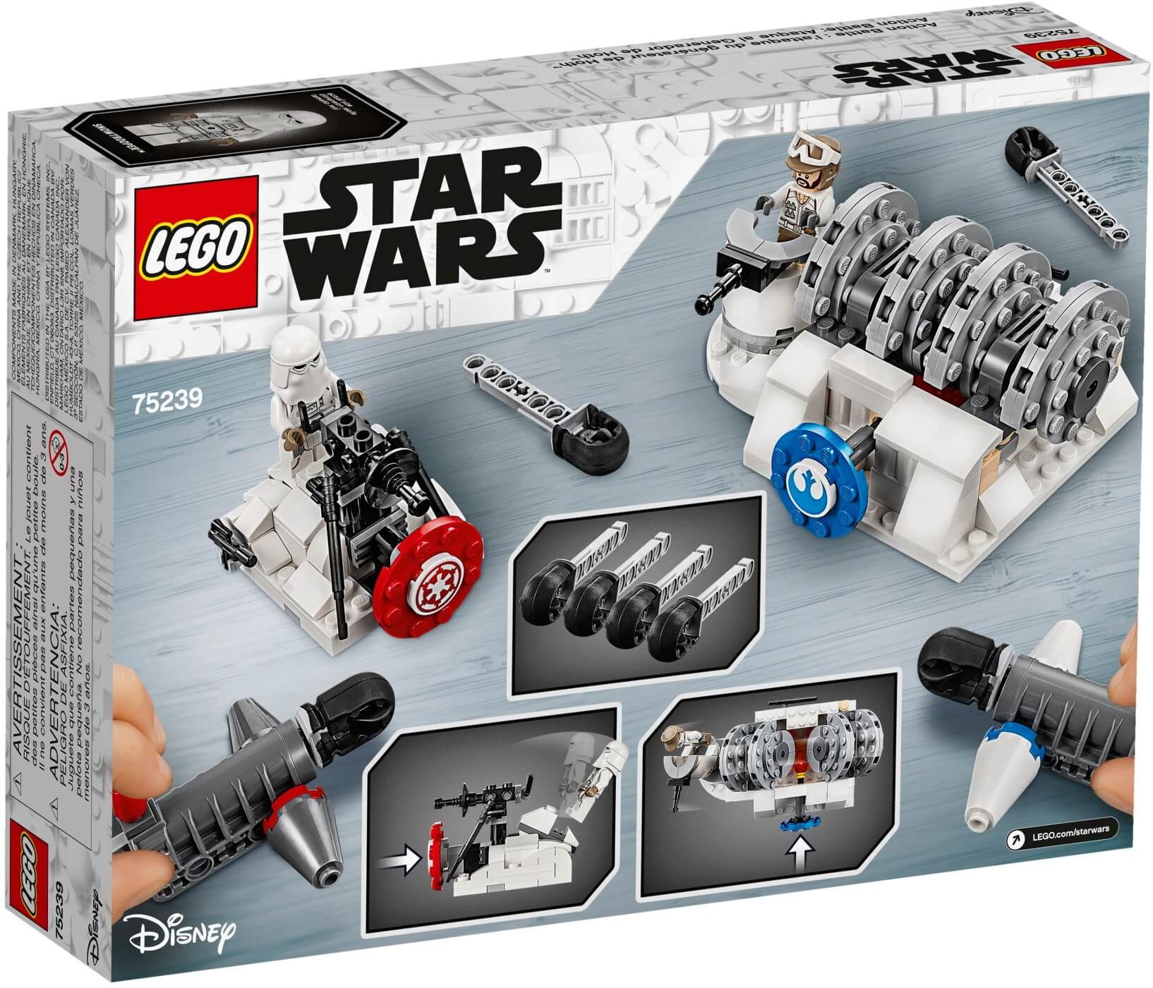 Ataque al Generador de Hoth ( Lego 75239 ) imagen b