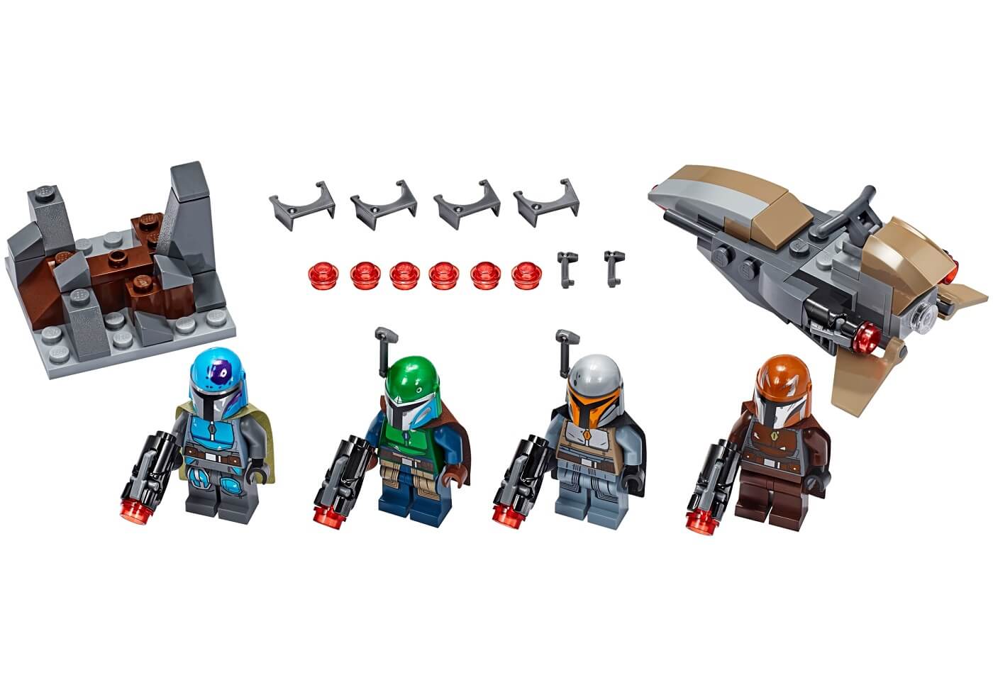 Pack de Combate Mandalorianos ( Lego 75267 ) imagen a