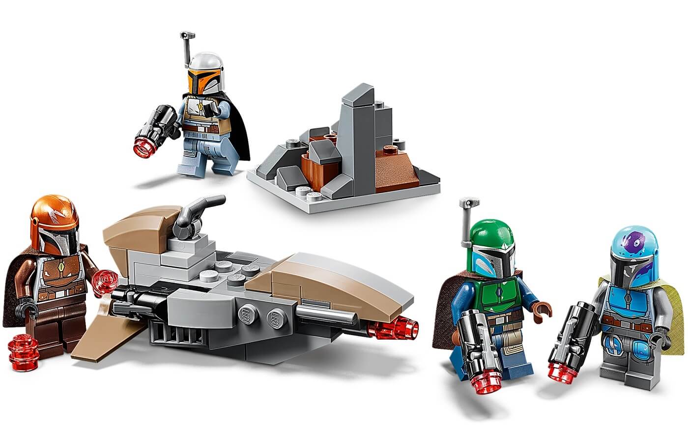 Pack de Combate Mandalorianos ( Lego 75267 ) imagen c