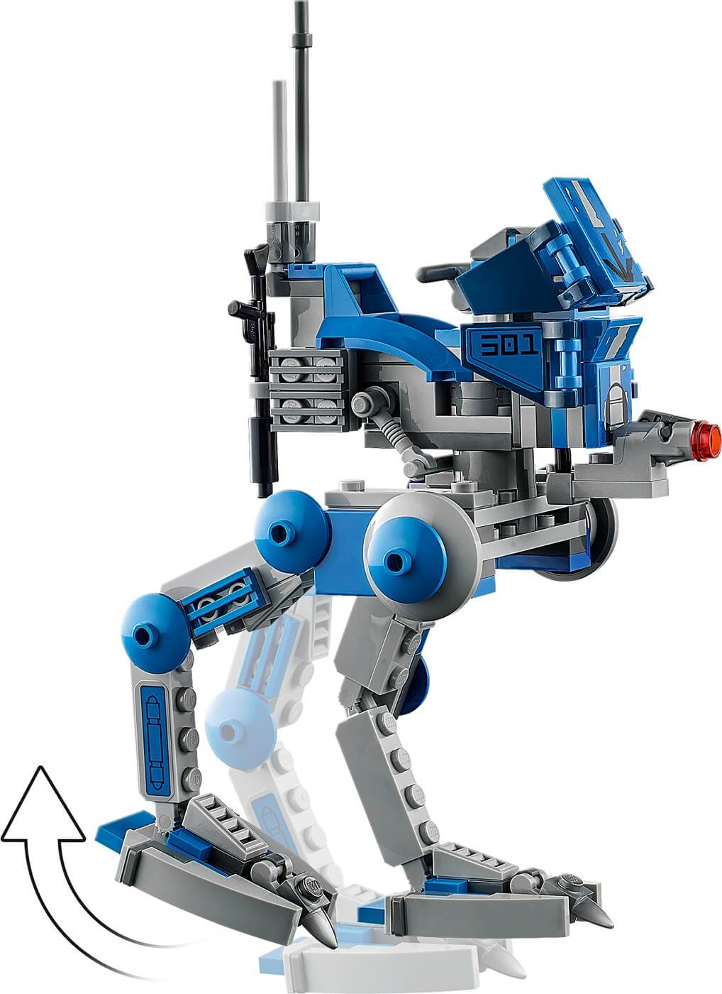 Soldados Clon de la Legion 501 ( Lego 75280 ) imagen c