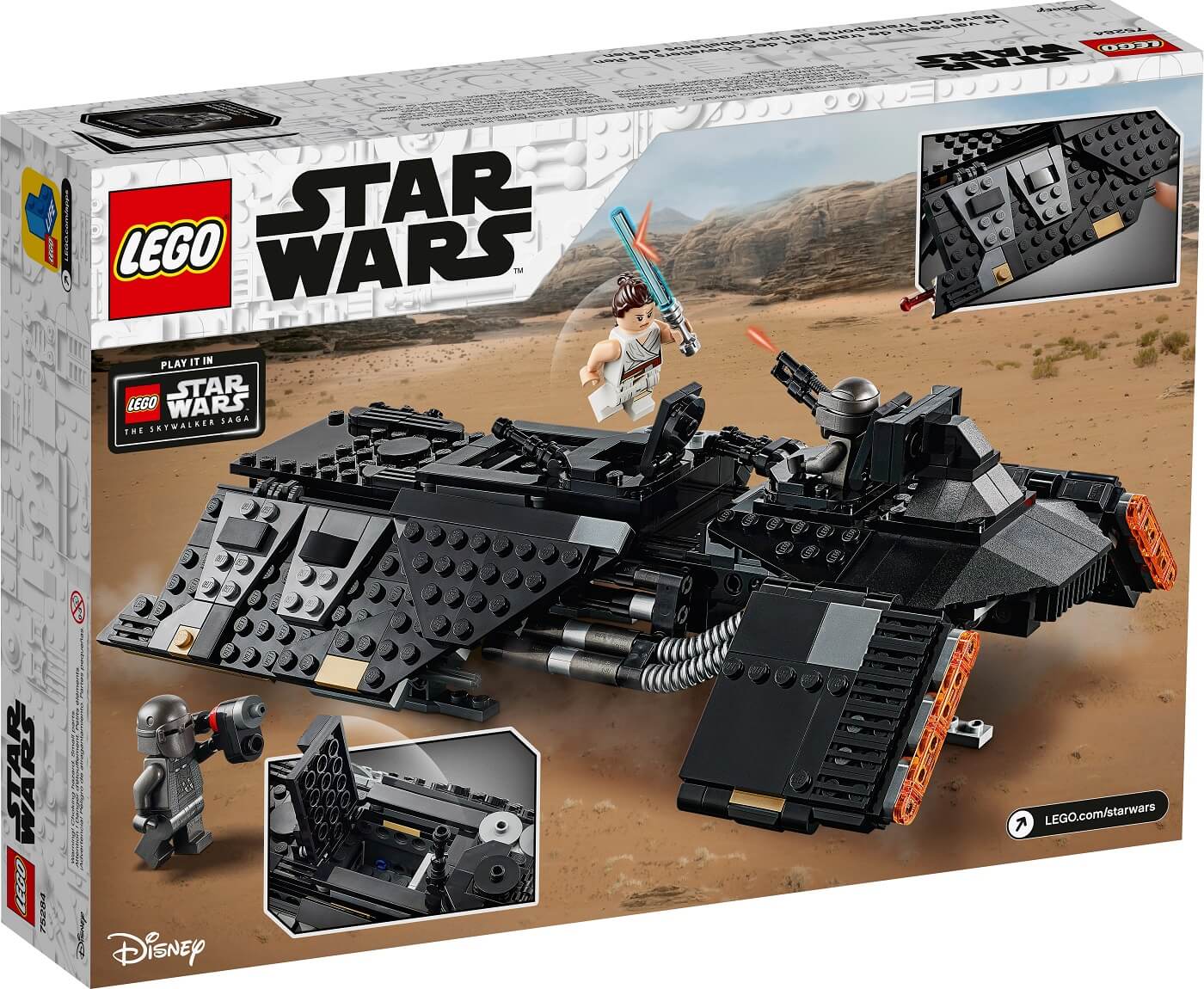Nave de Transporte de los Caballeros de Ren ( Lego 75284 ) imagen d