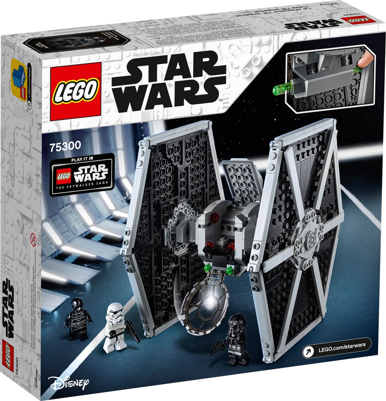 Caza TIE Imperial ( Lego 75300 ) imagen b