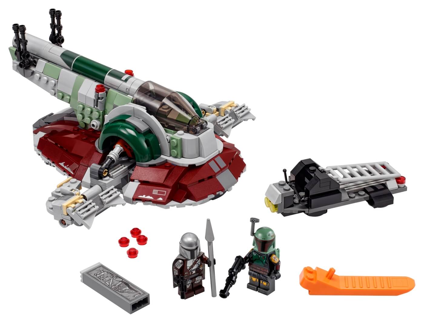 Nave Estelar de Boba Fett ( Lego 75312 ) imagen a
