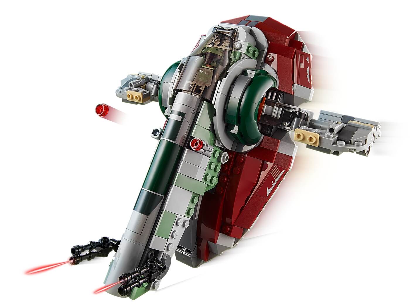 Nave Estelar de Boba Fett ( Lego 75312 ) imagen c