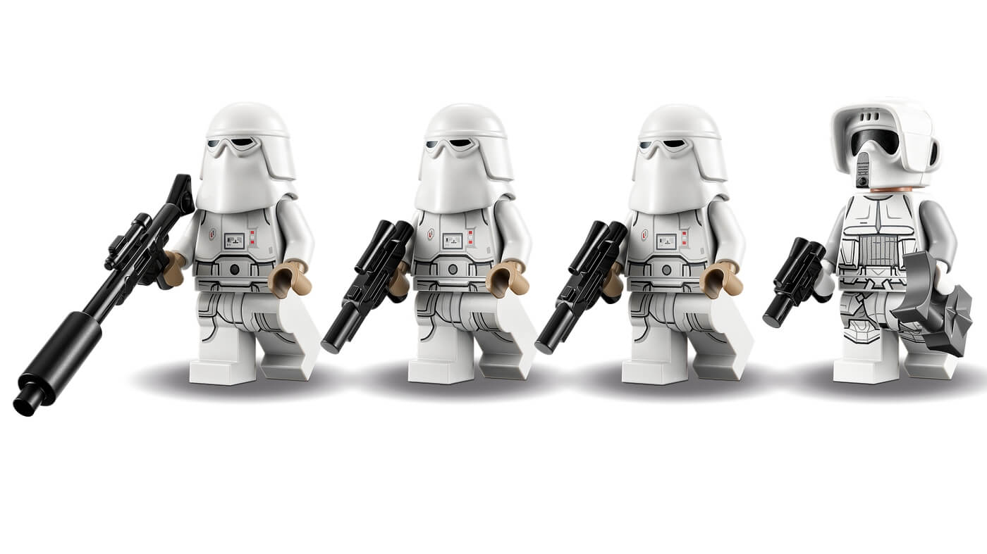 Pack de Combate: Soldados de las Nieves ( Lego 75320 ) imagen c