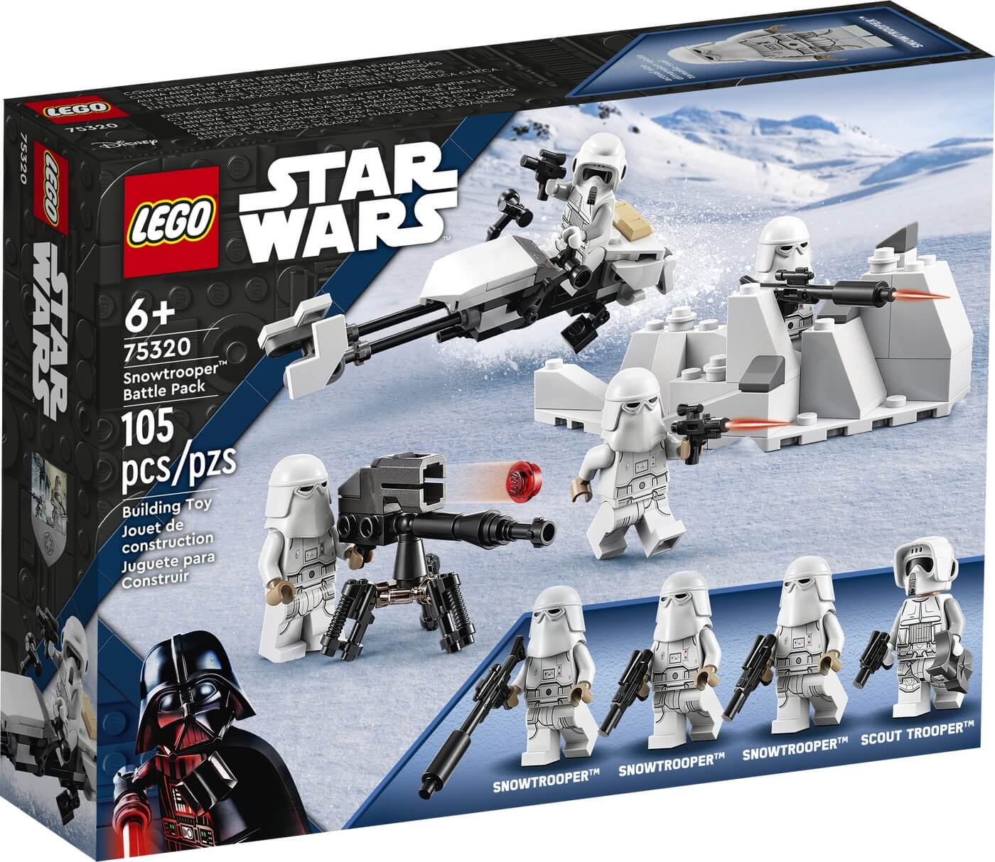 Pack de Combate: Soldados de las Nieves ( Lego 75320 ) imagen f