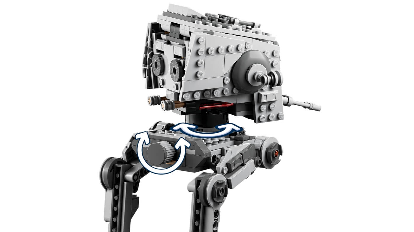 AT-ST de Hoth ( Lego 75322 ) imagen b