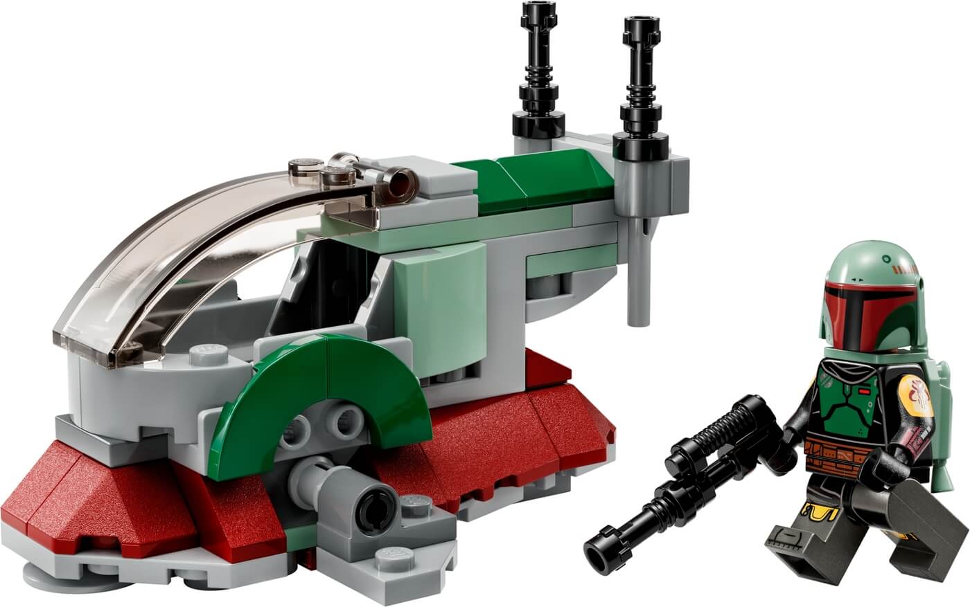 Nave Estelar de Boba Fett Microfighter ( Lego 75344 ) imagen a