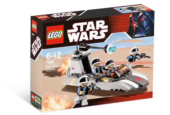 Rebel Scout Speeder(TM) ( Lego 7668 ) imagen c