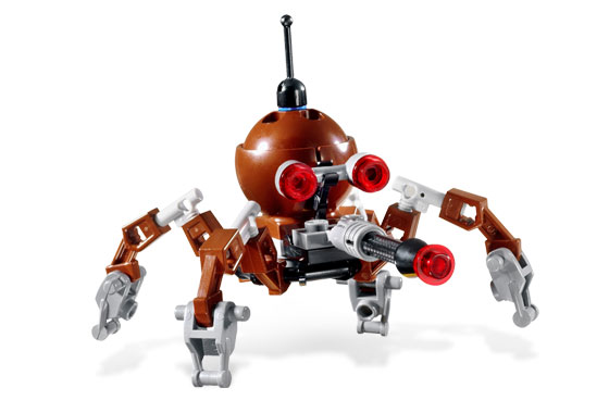 Hailfire Droid and Spider Droid(TM) ( Lego 7670 ) imagen d