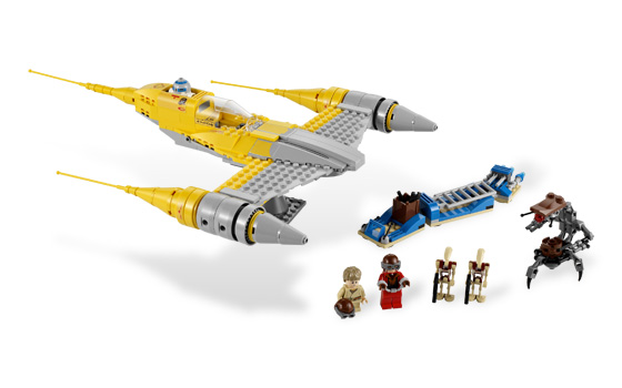 Naboo Starfighter ( Lego 7877 ) imagen a