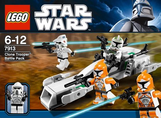 Clone Trooper Batlle Pack ( Lego 7913 ) imagen a