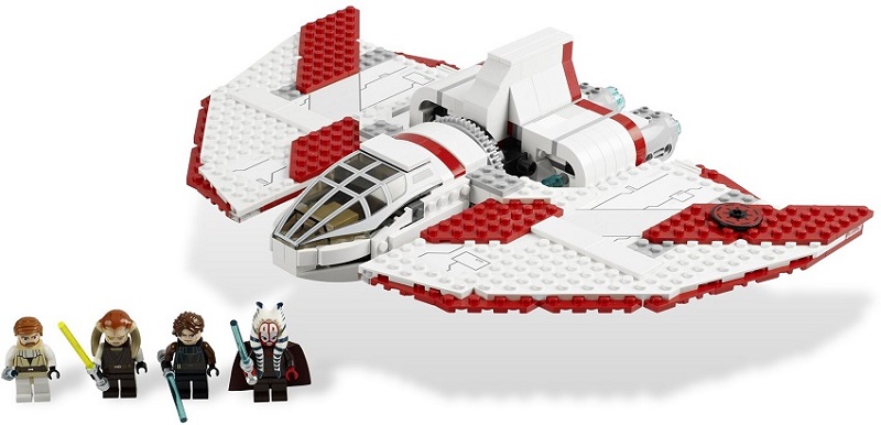 Jedi T-6 Shuttle ( Lego 7931 ) imagen a