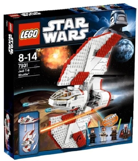 Jedi T-6 Shuttle ( Lego 7931 ) imagen e