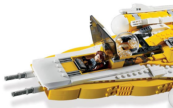 Anakin Y-Wing StarFighter ( Lego 8037 ) imagen c