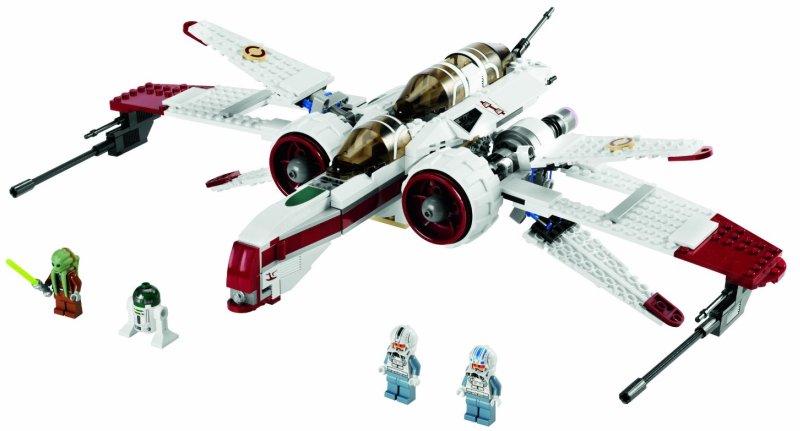 ARC-170  Starfightfer ( Lego 8088 ) imagen a