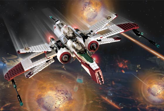 ARC-170 Starfighter ( Lego 7259 ) imagen a