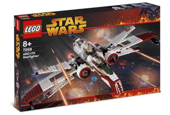 ARC-170 Starfighter ( Lego 7259 ) imagen c