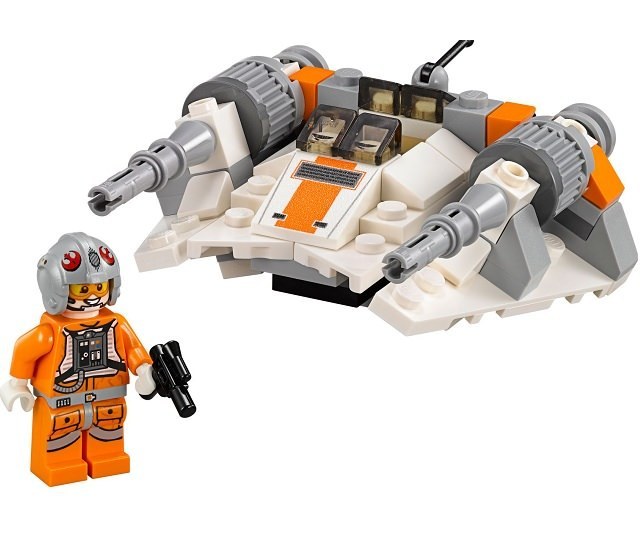 Snowspeeder Microfighters ( Lego 75074 ) imagen a