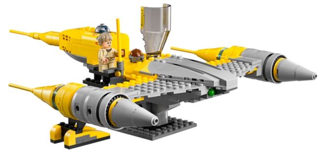 New Naboo Starfighter ( Lego 75092 ) imagen c