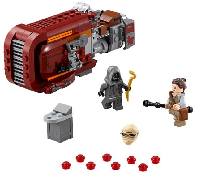 Rey’s Speeder ( Lego 75099 ) imagen a