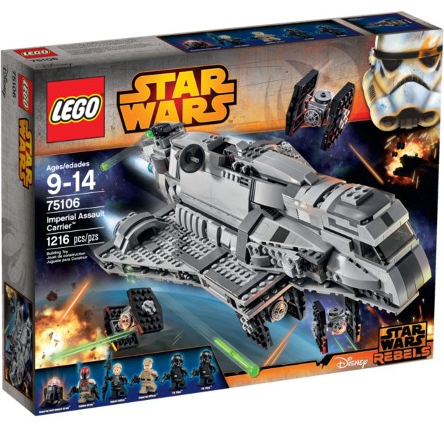 Imperial Assault Carrier ( Lego 75106 ) imagen h