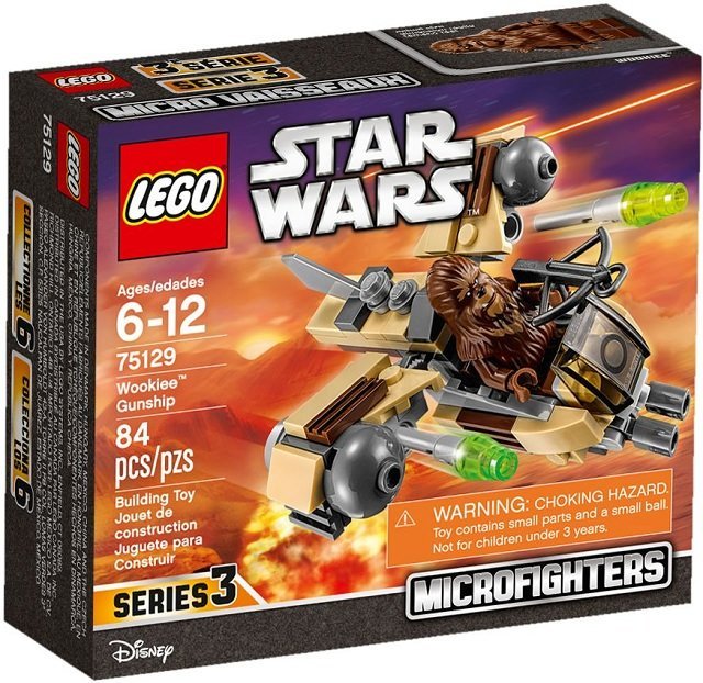 Wookiee Gunship Microfighter ( Lego 75129 ) imagen d