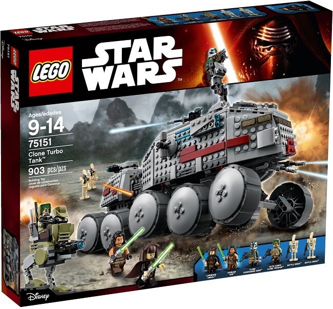 Clone Turbo Tank New ( Lego 75151 ) imagen f
