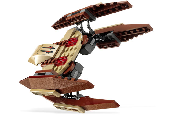 Episode I - Naboo N-1 Starfighter with Vulture Droid ( Lego 7660 ) imagen d