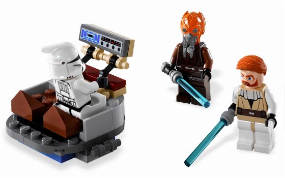 Republic Attack Gunship ( Lego 7676 ) imagen b